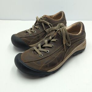 Keen Womens Shoes Toyah Size 6M Brown Hiking Oxford Sneaker